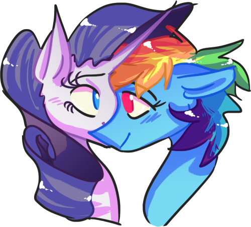 craigevalentine:  just a quick raridash drawing i did    <3