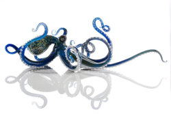 psychnart:  Glass octopus sculptures by 2BirdsGallery