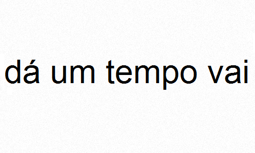 Que não nos falte amor