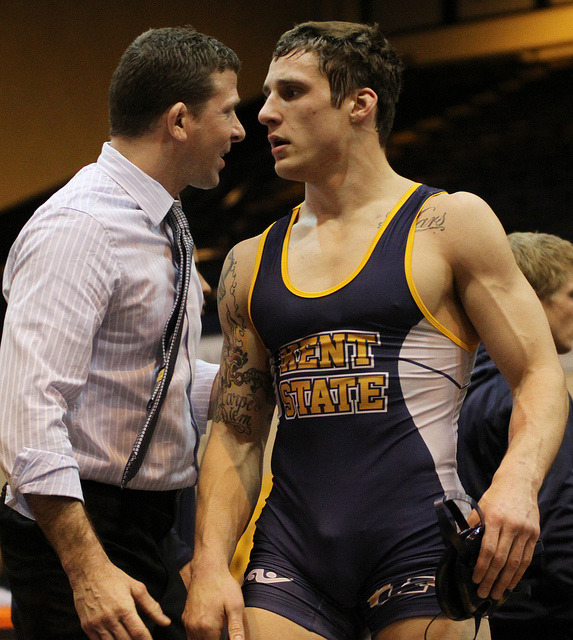 wrestlingisbest:  Kent vs Ohio Wrestling by lindsayjf91 on Flickr.