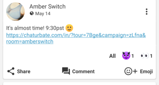 fuckingpublic:    https://chaturbate.com/embed/amberswitch/?bgcolor=white&tour=SHBY&room=amberswitch&campaign=zLfna&disable_sound=0