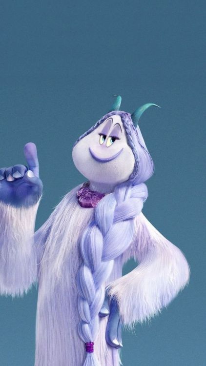 Cute, yeti girl, Meechee, Smallfoot, animated movie, 2018, 1080x1920 wallpaper @wallpapersmug : http