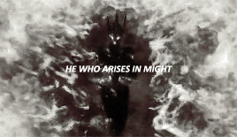 orlandobloom:   Gif request meme: grumpythranduils asked:↳ the silmarillion + favorite villain » Mel