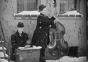 an-unconventional-lady:  Laurel and Hardy in Below Zero (1930)   Me trying to get people into the spirit