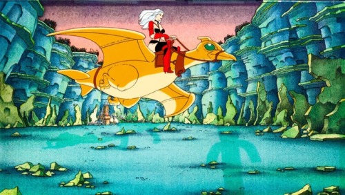 Animation art from the 1981 sci-fi fantasy film, HEAVY METAL.