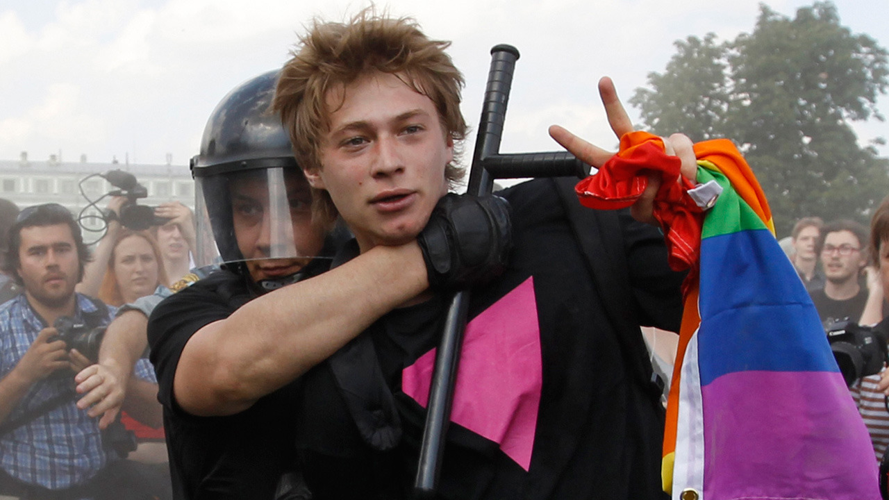 xmessesofmenx:  Umm… Is everyone clear on what’s going on in Russia with LGBTQ