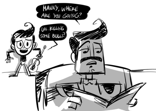 cartoonheroinenamednikki: hpreducedto1: Aaaaaand an El Tigre AU AND IT DOESN’T HELP THAT CARLO