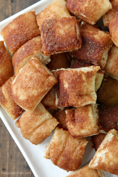 foodffs: Cinnamon Breadstick Bites Recipe Really nice recipes. Every hour. Show me what you cooked!