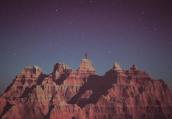 like-wildfire:  South Dakota Badlands by Reuben Wu on Behance 