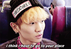 yoonmin:  Q: Why didn’t you tell him the reason earlier? Key: I was afraid he wouldn’t
