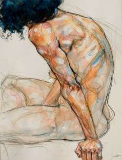 red-lipstick:  Sylvie Guillot (French, b.