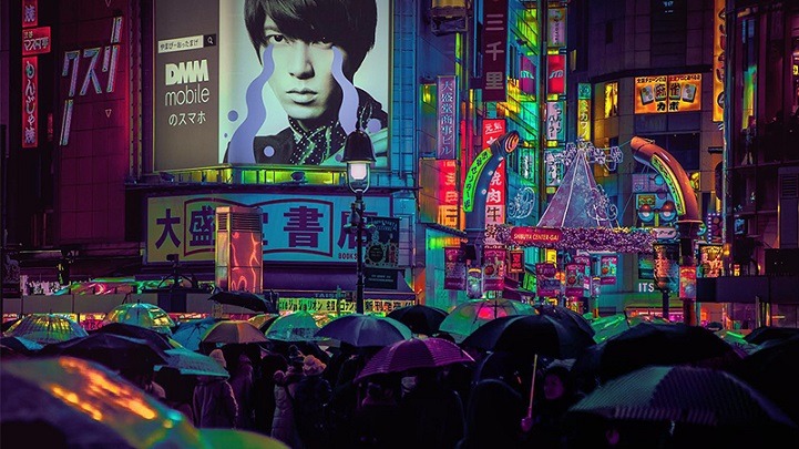 culturenlifestyle:   Tokyo’s Captivating Neon Wonderland Captures The Eye Of Photographer