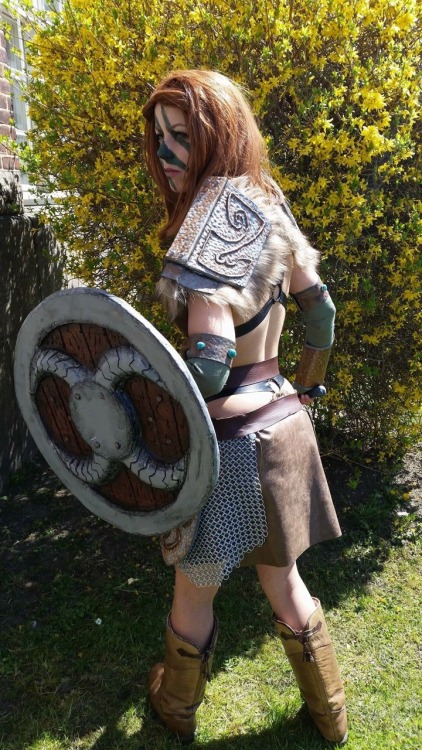 Aela the huntresscosplay: www.facebook.com/addiescosplay photo: Carolina skov pedersen