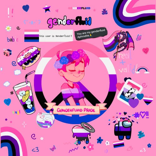 Happy #genderfluidprideday2021 And #asexual Pride Day My Tumblr Weirdos. I Love You And I Support You