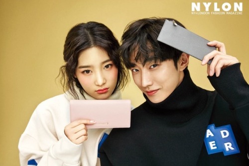 Chaeyeon (DIA) & Jinyoung (B1A4) - Nylon Magazine February Issue ‘17 #1