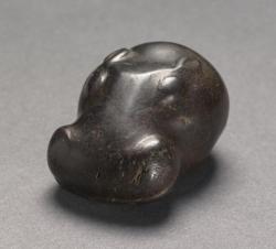 ancientpeoples: Weight in the Form of a Hippopotamus