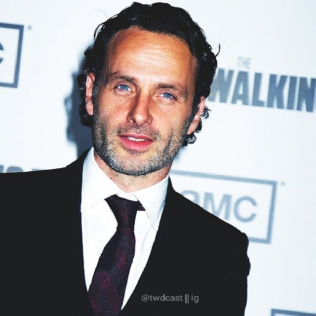 thewalkingdeadofficial:  Great actor / Grande ator #TheWalkingdead Andrew Lincoln