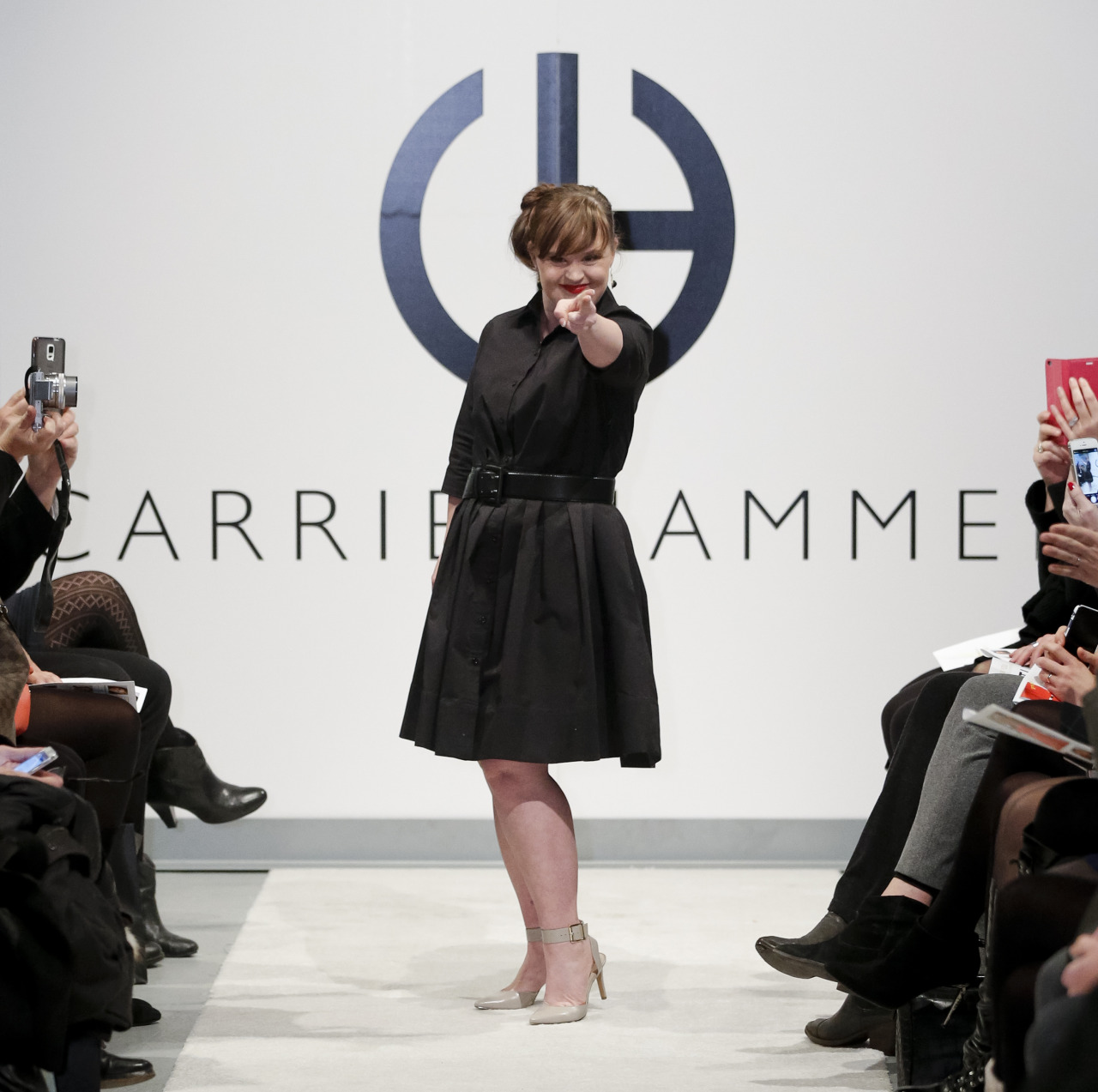 zimbio:  Jamie Brewer Is Our New Favorite Runway ModelBrewer was featured in the