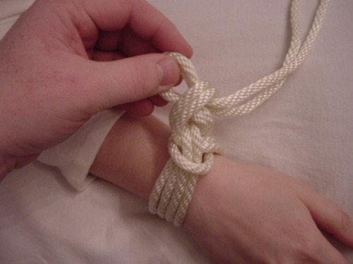 dare-master:Wrist (Ankle, Waist, Thigh, etc.) CatchThis is a very good knot to use if you expect you
