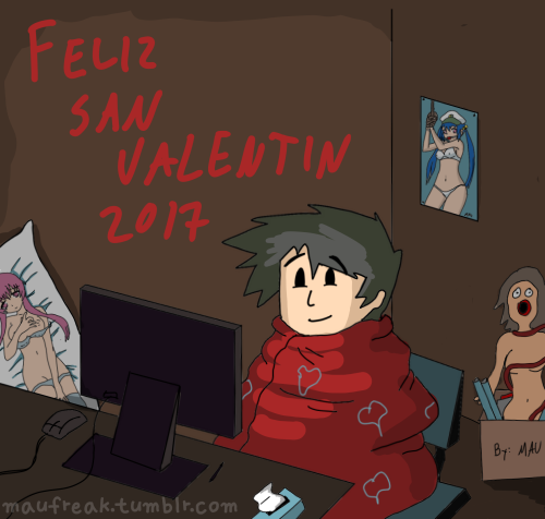 Feliz San Valentín 2017!!!&hellip; para mí&hellip; *Llora* Y de paso agradecer