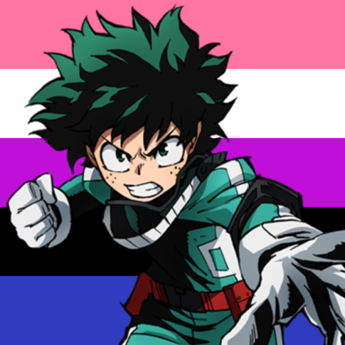 Izuku Midoriya from BNHA is genderfluid!