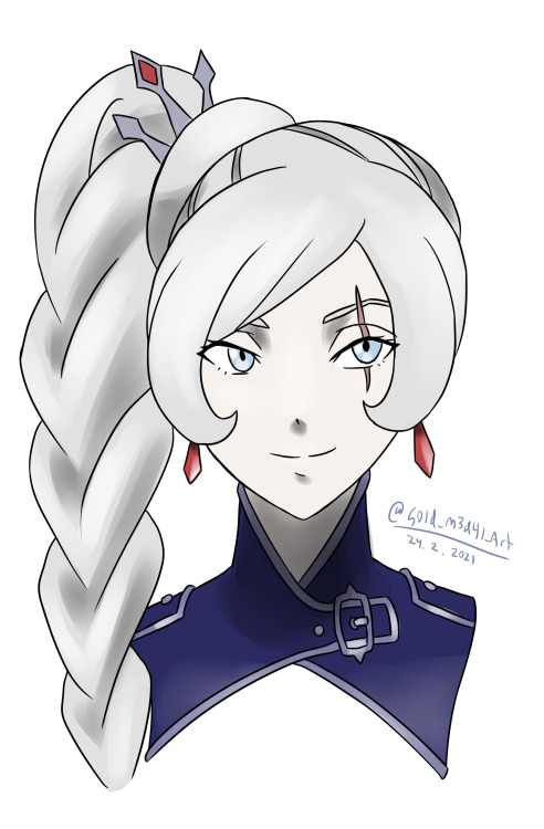 Headshot of Weiss. I am still recovering my energy, but tomorrow&rsquo;s drawing is something I&rsqu