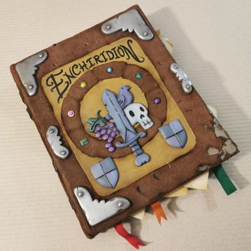 Enchiridion from Adventure Time! We are really happy that we had the time to make this little projec
