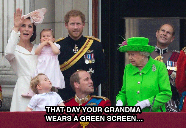 The Queen Wore a ‘Green Screen’ Outfit and the Internet Went to Town
