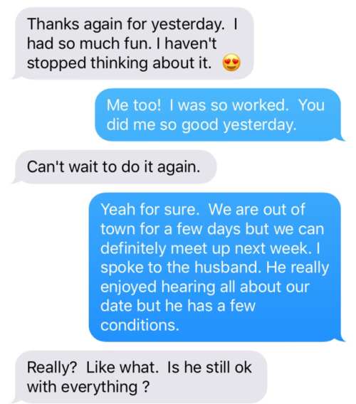 hersecretadventures:Steve is the best.. Our conversation from today