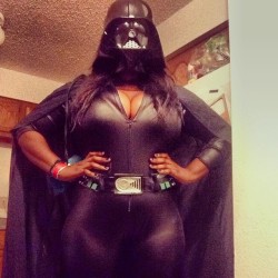 sugeknights:  nyassamufasa:  Evil never looked so good “You underestimate the power of the dark side” - Darth Vader  The force is strong with this one