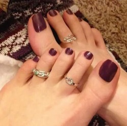 cute girls with amazing toe rings and cute