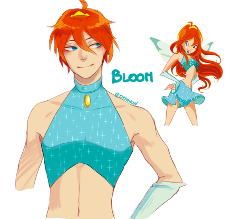 oppairin: soi had this weird urge to make male winx club for shits and giggles and,,,for some r
