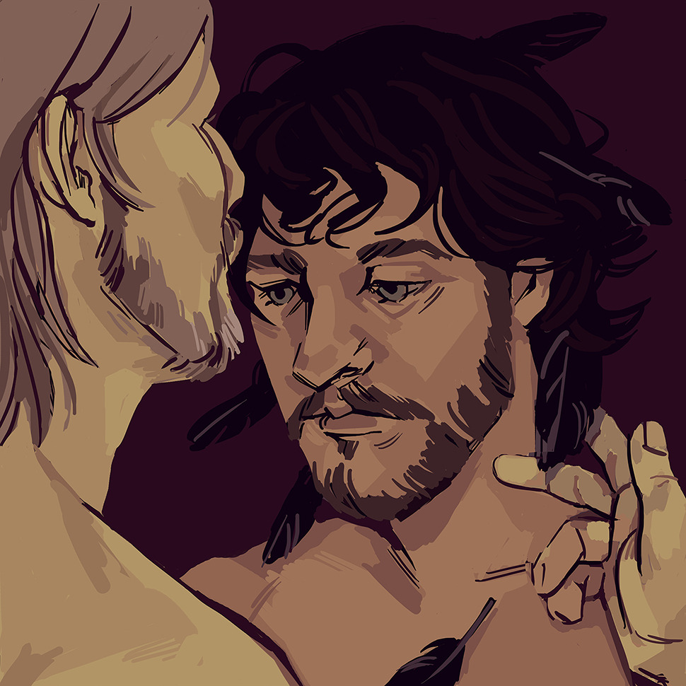 meduszoa:  Still a WIP, I just need to figure out what to do with that hand and clean