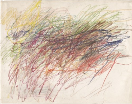 Untitled, Cy Twombly, 1954, MoMA: Drawings and PrintsThe Judith Rothschild Foundation Contemporary D