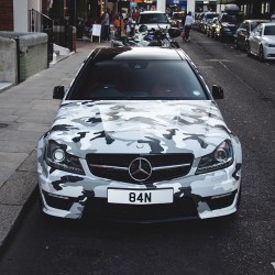 drivingbenzes:  Mercedes-Benz C 63 AMG (Instagram @thomvdn)