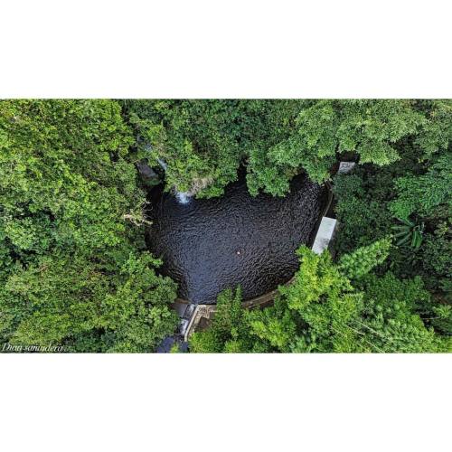 Curug Mangkok, Pagaralam, Sumatera selatan. Photo by Dji Phantom 3Credits @dianbondGo check it o