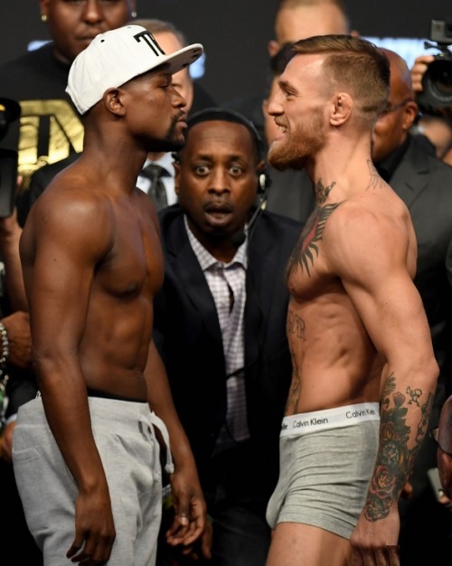 Conor McGregor at his Fight Weigh-In at T-Mobile Arena in Las Vegashttp://www.vjbrendan.com/2017/08/