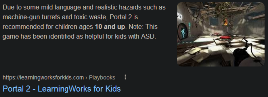 traggots:amazing sentence as someone who played portal 2 as a young autistic boy and is now a woman into morally questionable milfs