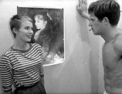 your-lovers-and-drifters:  À bout de souffle, 1960 (dir. Jean-Luc Godard) 