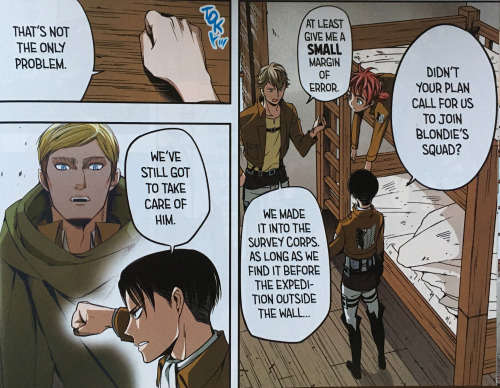 Lost Causes & No Regrets — Do u think Erwin and Levi use pet names