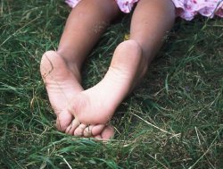 Beautiful Teen Girl's Feet
