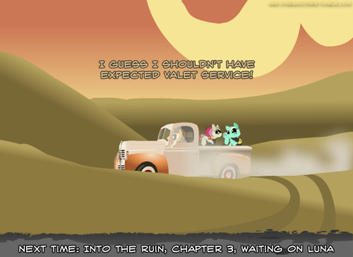ask-omegacoder:  Road trip over!We Repair Ponies #124  Ooo~!