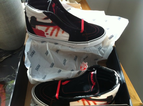 Ye-ya… My sweet Tellica Master Of Puppets Vans have joined the family.