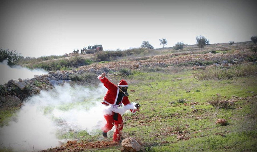 momo33me:  Bil’in Weekly Demonstration. 26 December 2014 
