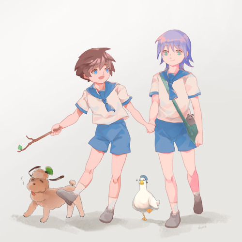 shuumatsudesu:oh i really have no ideas on real rats….but i really want a real duck! DUCK!!!!——————*