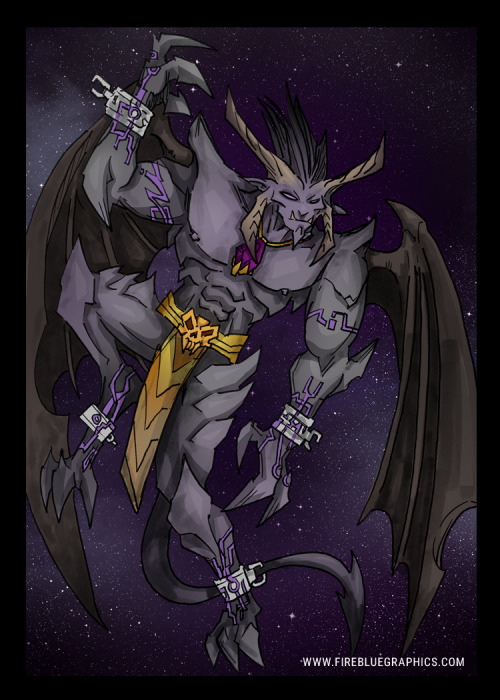 firebluegraphics: Magic Origins custom art token card set of 10. Well done!!! The demon reminds me o