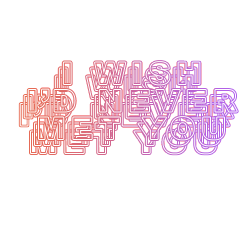 softwaring:  I wish I’d never met you 