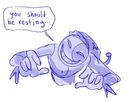 I Had An Idea For A Yn Who Goes Along With Moon's Antics But Does NOT Take Him Seriously And Thinks He's