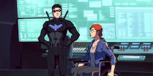 donnastroy:Nightwing and Oracle in ‘Triptych’
