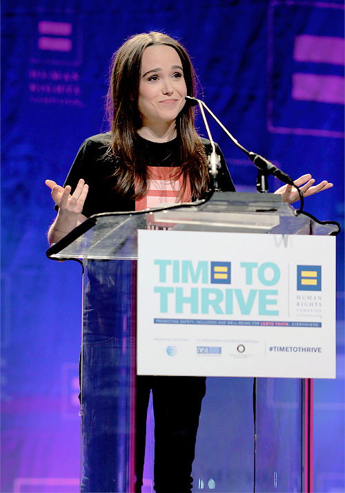dailyellenpage:  ”I suffered for years because I was scared to be out, my spirit